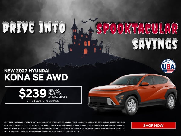 NEW 2027 HYUNDAI KONA SE AWD